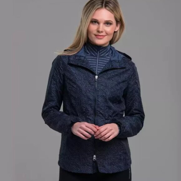 Zero Restriction Emerson Golf Jacket Women's Size Small Black/Storm NEW - Picture 1 of 10
